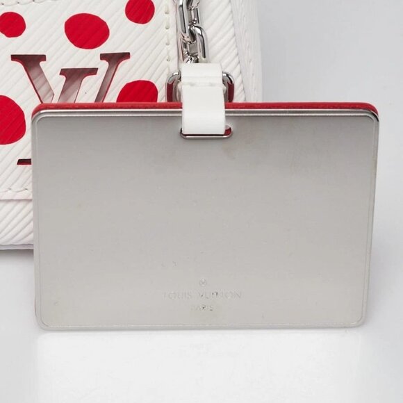 Louis Vuitton x YK White/Red Epi Painted Dots Leather Marellini Bag - Picture 6 of 12